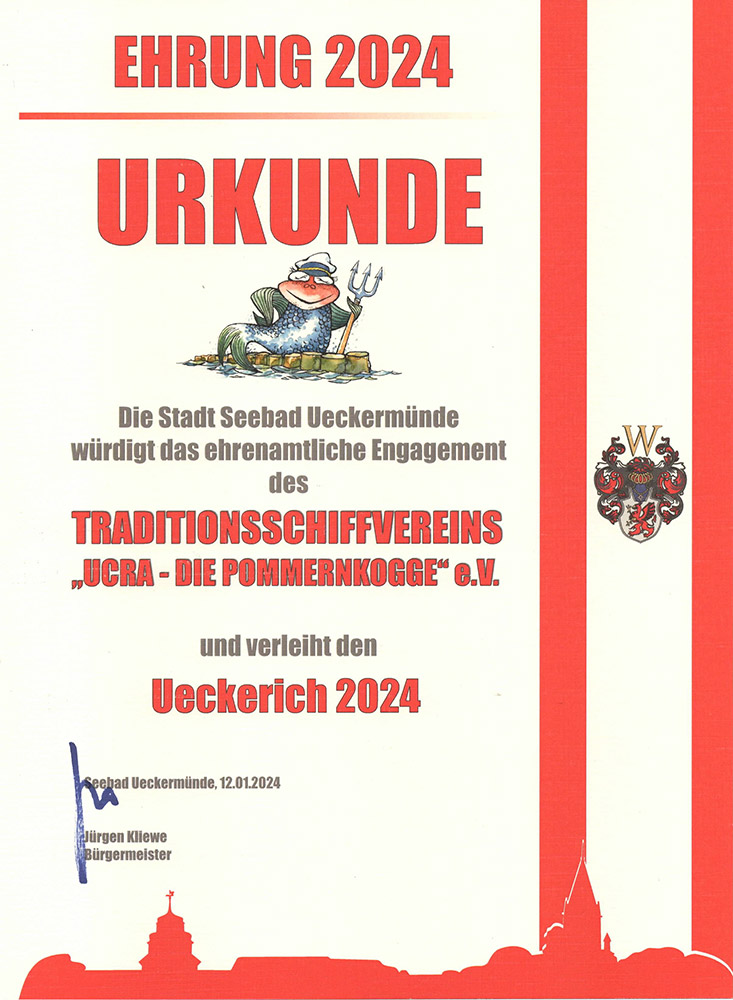 Urkunde-Ueckerich